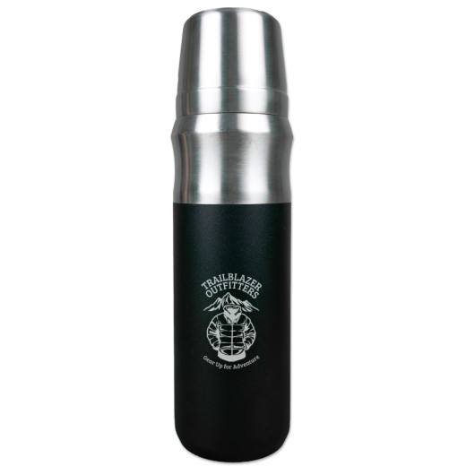 Titan Vacuum Flasks Laser Engraving